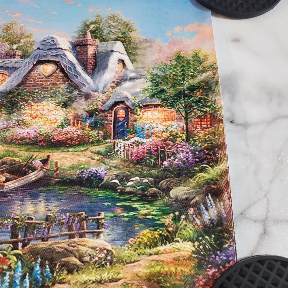 Disney Mickey and Minnie Sweetheart Cove Print by Thomas Kinkade